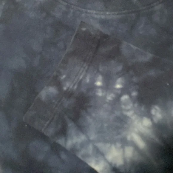 Time and Tru Tie Dye Women’s Top 100% Cotton Shades of Blue Sz M 8/10 - Picture 4 of 7